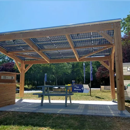Monokristallines Photovoltaik-Modul - BIFACIAL - BISOL - für Heizungen / farbig / transparent