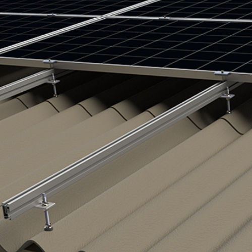 Montagesystem für Wellblechdach - ROBUST BOLT - BISOL - für Photovoltaikanwendung