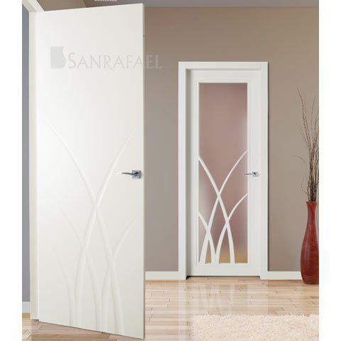 Tür für Innenbereich - LIFESTYLE : 982 - 982 VH - Puertas Sanrafael - Holz / einflügelig / Glas