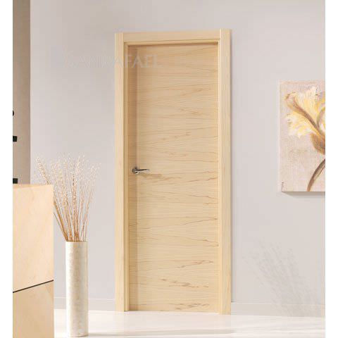 Tür für Innenbereich - L62 - Puertas Sanrafael - Massivholz / einflügelig / ohne Verglasung