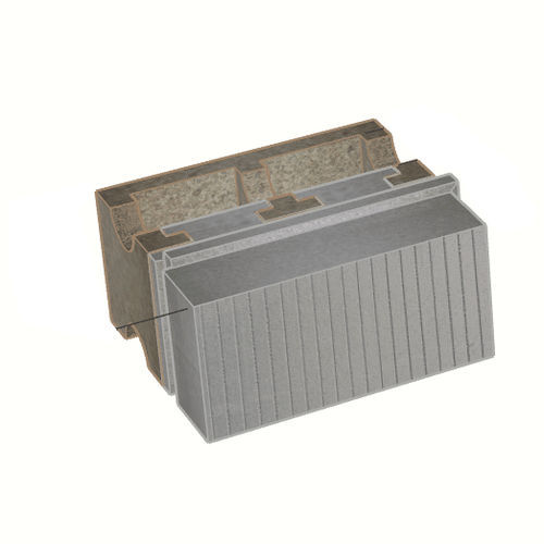 Polystyrol-Schalungsstein - B-HI45/14+27 - FIXOLITE - für Wand / für Fußboden / dämmend