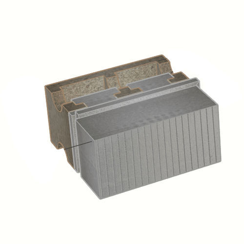 Polystyrol-Schalungsstein - B-HI50/12+34	 - FIXOLITE - für Wand / für Fußboden / dämmend