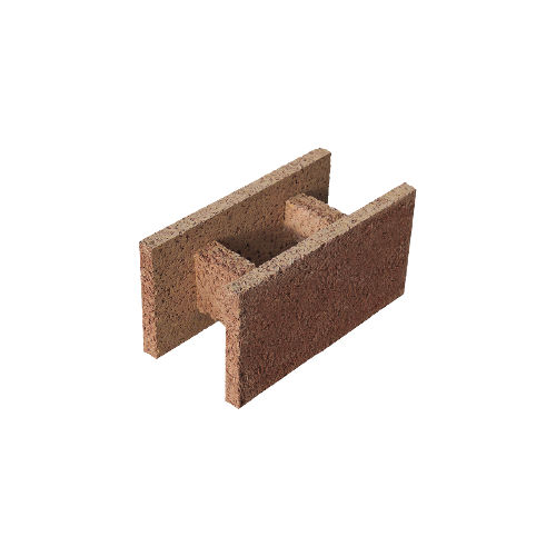 Polystyrol-Schalungsstein - H 25/18	 - FIXOLITE - Holzzement / für Wand / Modular
