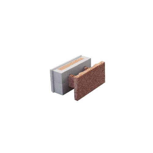Schalungsstein / expandiertes Polystyrol (EPS) - HI 35/15+16	 - FIXOLITE - Holzzement / für Wand / dämmend