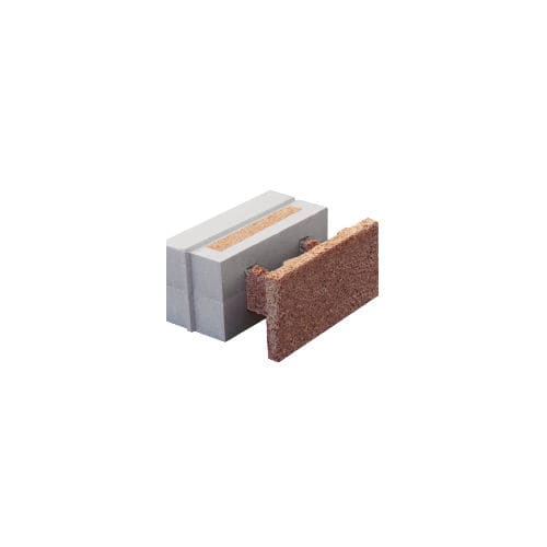 Schalungsstein / expandiertes Polystyrol (EPS) - HI 45/15+26 - FIXOLITE - Holzzement / für Wand / dämmend