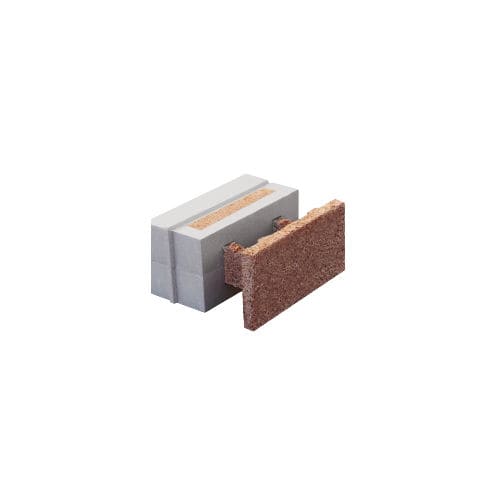 Schalungsstein / expandiertes Polystyrol (EPS) - HlS 45/18+23 - FIXOLITE - Holzzement / für Wand / dämmend