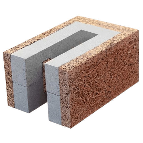 Polystyrol-Schalungsstein - H EDGE - FIXOLITE - Holzzement / für Tür / für Fenster