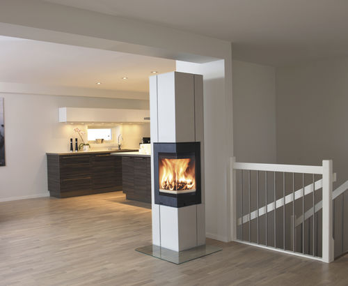 Holzkamin - HAVANNA  - Nordpeis - Einbau / Ecken / geschlossene Feuerstelle