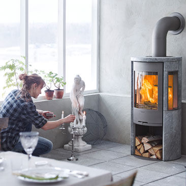 Holz-Kaminofen - 556T STYLE - Contura - 0 - 5 kW / 7 kW / modern
