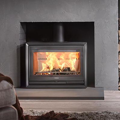 Holz-Kaminofen - 330G - Contura - 7 kW / modern / Metall