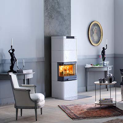 Holz-Kaminofen - 26K HIGH - Contura - 0 - 5 kW / 9 kW / modern