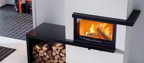 Eckkamineinsatz - I30 - Contura - Holz