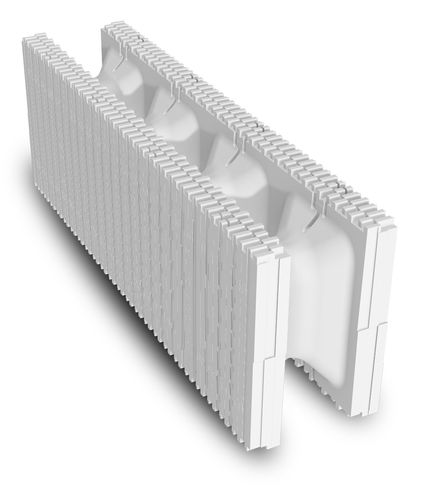 Polystyrol-Schalungsstein - GLOBALBLOCK™ GB600 - BuildBlock ICFs - für Wand / dämmend