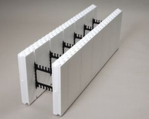 Polystyrol-Schalungsstein - 1440 STRAIGHT - Fox Blocks - für Wand / dämmend