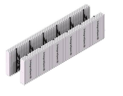 Polystyrol-Schalungsstein - INTEGRASPEC® STANDARD - IntegraSpec ICF - für Wand / dämmend