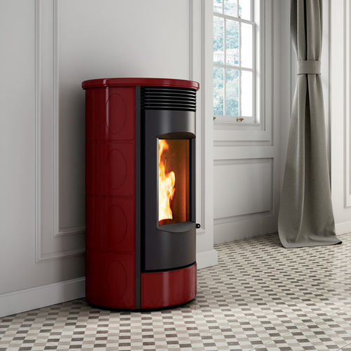 Pelletkaminofen - EVOCA - Caminetti Montegrappa - 0 - 5 kW / 9 kW / modern