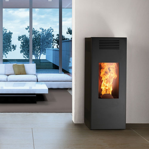 Pelletkaminofen - TIMBRO EVO - Caminetti Montegrappa - 0 - 5 kW / 5 kW...10 kW / modern