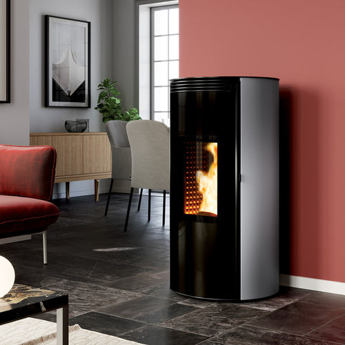 Pelletkaminofen - CUMA EVO - Caminetti Montegrappa - 0 - 5 kW / 5 kW...10 kW / modern