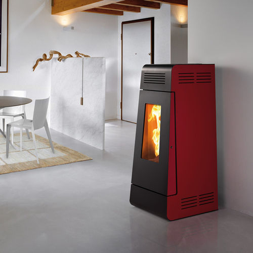 Pelletkaminofen - NEW LINEA - Caminetti Montegrappa - 0 - 5 kW / 9 kW / modern
