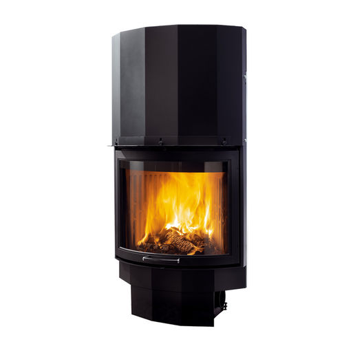 Geschlossene Feuerstelle / Holz - MB R90 PLUS - Caminetti Montegrappa - Ecken / Metall