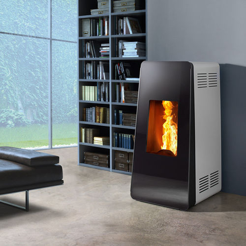 Holz-Kaminofen - LIFE XW - Caminetti Montegrappa - Pellet / 0 - 5 kW / 12 kW