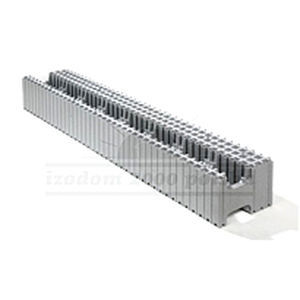 Schalungsstein / expandiertes Polystyrol (EPS) - MC 2/35 - izodom 2000 polska - Néopor® / für Wand / dämmend