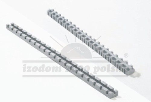 Abschlussprofil / extrudiertes Polystyrol - LW - izodom 2000 polska - für Möbel / silberfarben / Winkel