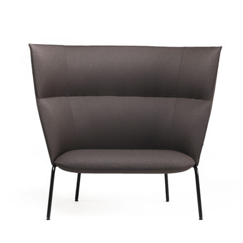 Modernes Sofa - TIND 1000 - FORAFORM AS - Stoff / braun / weiß
