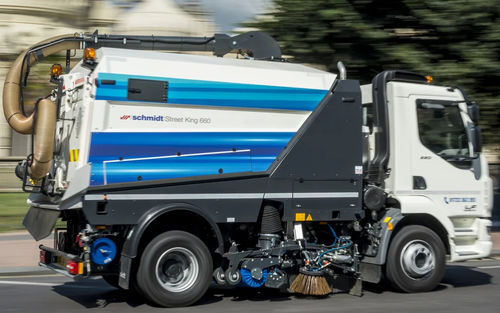 LKW-montierter Kehrsauger - STREET KING 660 - Aebi Schmidt - Absaugung / Straßen / für Abfallprodukte