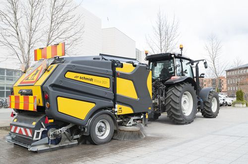 LKW-montierter Kehrsauger - WASA 300+ - Aebi Schmidt - Absaugung / Straßen / für Abfallprodukte