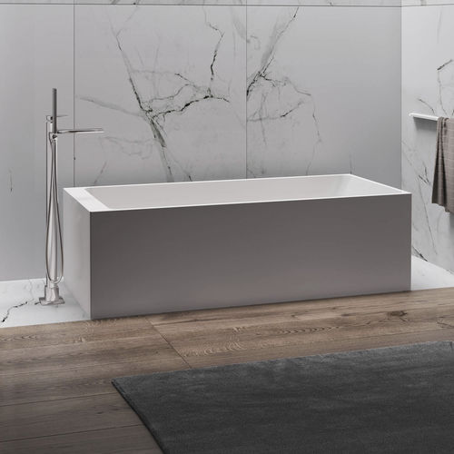 Freistehende Badewanne - LAYIA - Relax - für Wohnungen / Mineralwerkstoff / modern