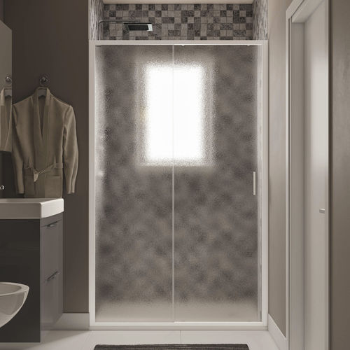 Glas-Duschkabine - FLAT SC1 - Relax - mit Schiebetür / für Nischen / Transparentglas