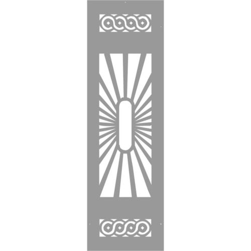 Einflügeliges Tor - CAN.06 - CITYSì - Schiebe / Metall / Platten