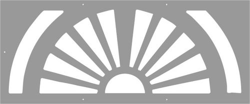 Plattenzaun - PAN.08 - CITYSì - Garten / für öffentliche Bereiche / für Sportplätze