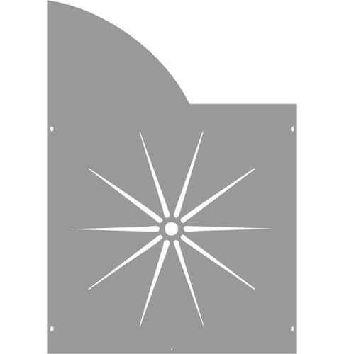 Plattenzaun - PAN.15 - CITYSì - Garten / für öffentliche Bereiche / für Sportplätze