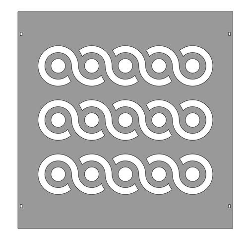 Plattenzaun - PAN.26 - CITYSì - Garten / für öffentliche Bereiche / für Sportplätze