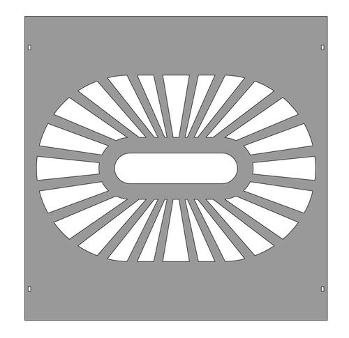Plattenzaun - PAN.30 - CITYSì - Garten / für öffentliche Bereiche / für Sportplätze
