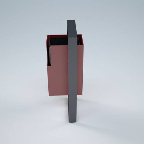 Metall-Papierkorb - MIKE - CITYSì