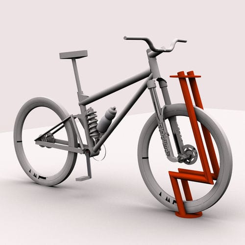 Bodenstehender Fahrradständer - SAETTA - CITYSì - vertikal / galvanisiertem Stahl / aus lackiertem Stahl
