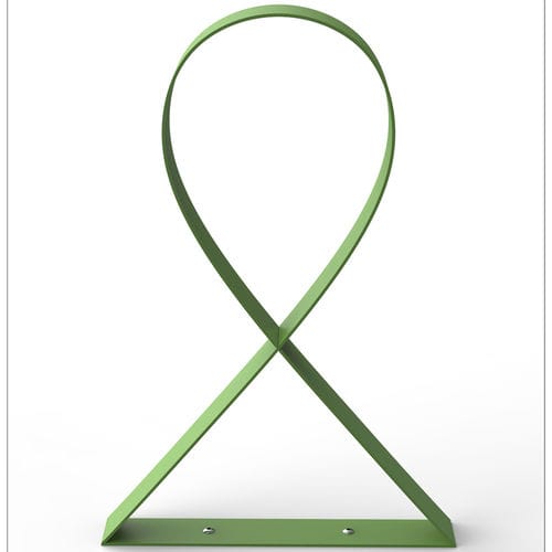 Bodenstehender Fahrradständer - NASTRO - CITYSì - originelles Design / vertikal / doppelt