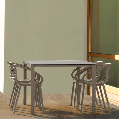 Moderner Tisch - MAXIMA - PAPATYA - Laminat / rechteckig / quadratisch