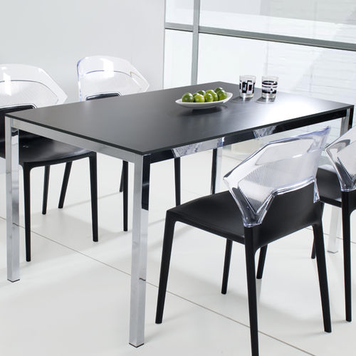 Moderner Tisch - IDEA - PAPATYA - MDF-Laminat / rechteckig / quadratisch