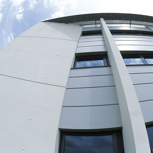 Struktur-Beton - AGILIA® BLANC - Lafarge concrete - wasserdicht / selbstverdichtend / für Fassaden