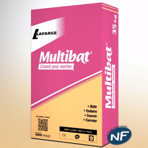 Portlandzement - MULTIBAT® - Lafarge concrete - für Dach / für Fußboden / für Estrich