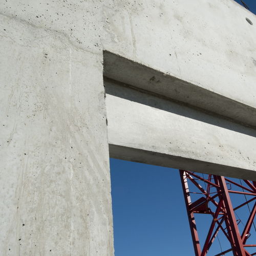 Isolierender Beton - THERMEDIA® - Lafarge concrete - Struktur / hochbelastbar / Akustik