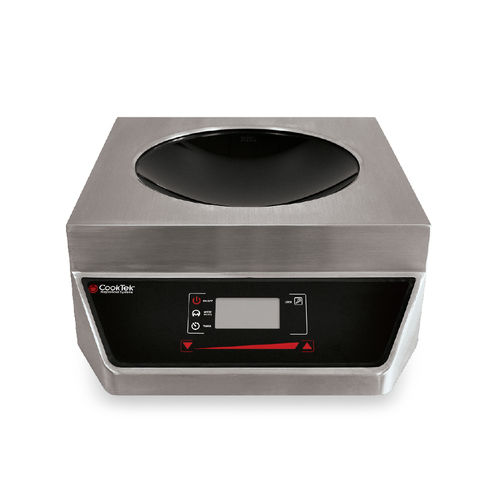 Elektrischer Wok - Cooktek - mit 1 Kochfeld / mobil / Aufsatz