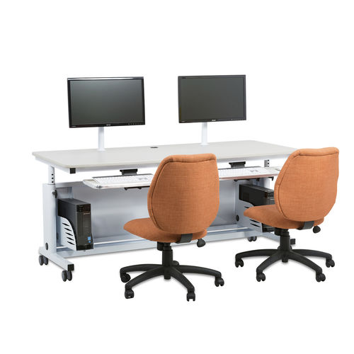 Schreibtisch für Open Space - DELUXE - Versa Products - bodenstehend / für 2 Personen / modern