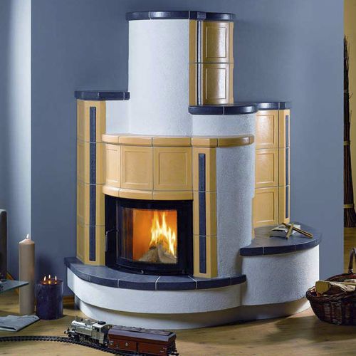 Holz-Kaminofen - 44/55 - BRUNNER - 0 - 5 kW / 10 kW...20 kW / bodenstehend
