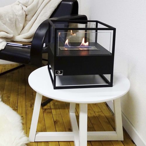 Bioethanol-Kamin - FYNN - Bio-Blaze® - freistehend / Zentral / für Außenbereich