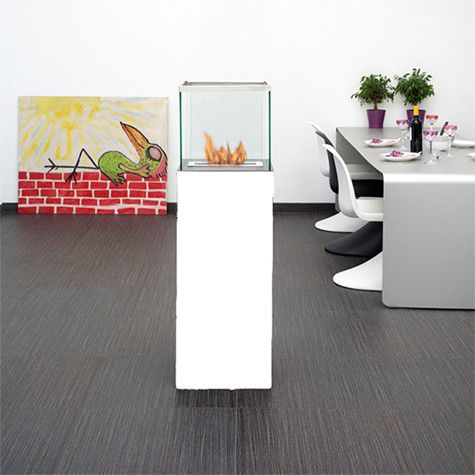 Bioethanol-Kamin - COLUMN LARGE - Bio-Blaze® - freistehend / Zentral / für Außenbereich